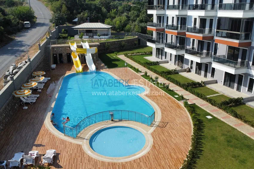 Dobrze wykończony apartament z jedną sypialnią w Demirtas, Alanya 6 