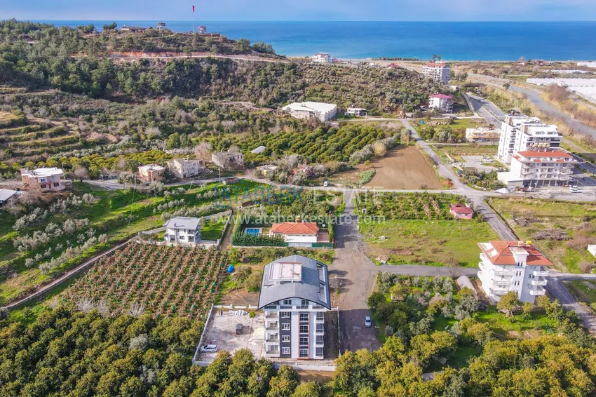 Apartament 1+1 z nowoczesnym wystrojem wnętrz — Demirtas, Alanya 3 