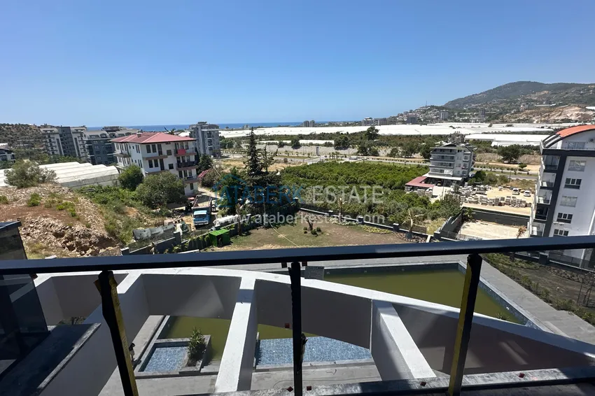 Kupuj  Apartament 1+1 z widokiem na morze i doskonałym wykończeniem w nowym kompleksie - Alanya, dzielnica Demirtas 9 