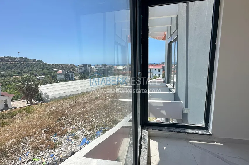 Kupuj  Apartament 1+1 z widokiem na morze w nowym kompleksie - Alanya, dzielnica Demirtash 13 
