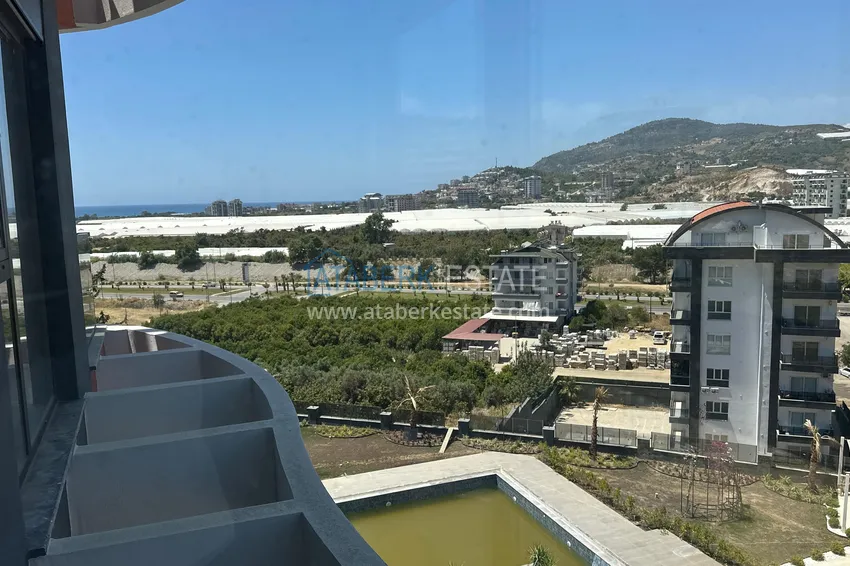 Kupuj  Apartament 1+1 z widokiem na morze i doskonałym wykończeniem w nowym kompleksie - Alanya, dzielnica Demirtas 12 