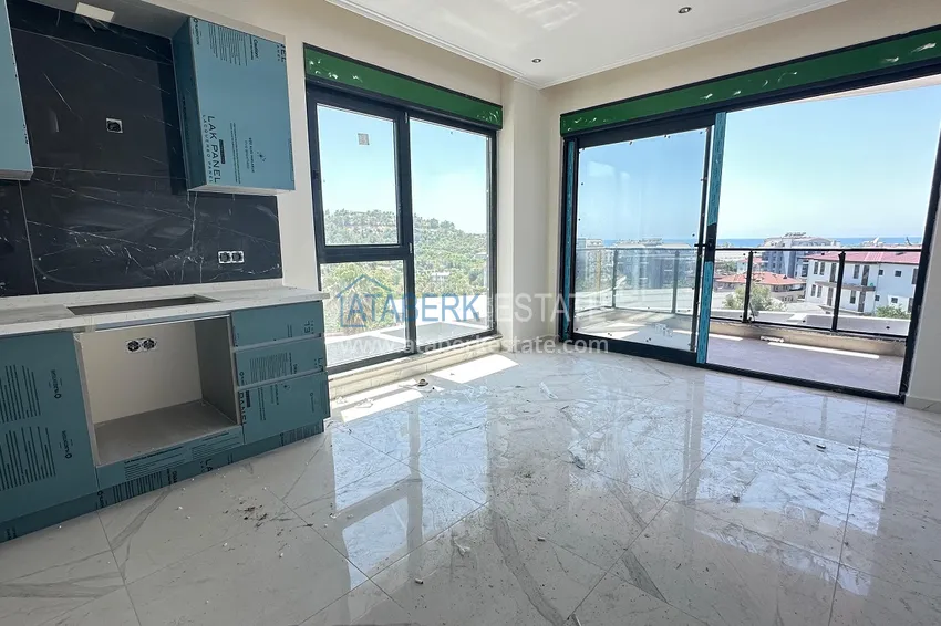 Kupuj  Apartament 1+1 z widokiem na morze w nowym kompleksie - Alanya, dzielnica Demirtash 5 