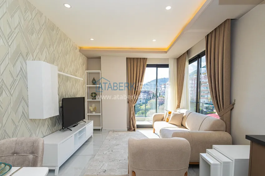 Kupuj  Apartament 1+1 z widokiem na twierdzę Kale — centrum Alanyi, nowy kompleks 11 