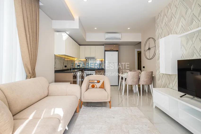 Kupuj  Apartament 1+1 z widokiem na twierdzę Kale — centrum Alanyi, nowy kompleks 5 