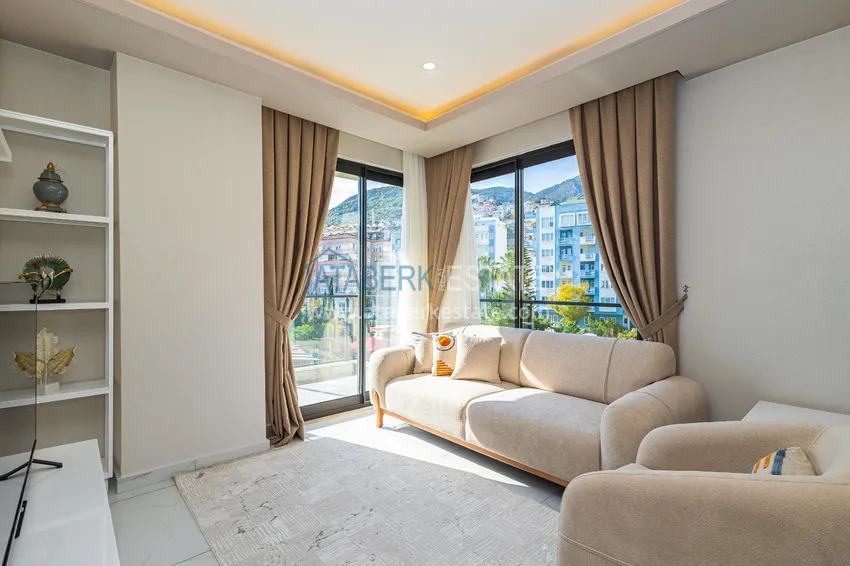 Kupuj  Apartament 1+1 z widokiem na twierdzę Kale — centrum Alanyi, nowy kompleks 6 