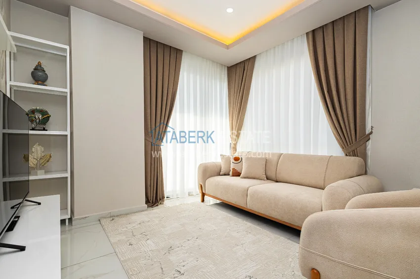 Kupuj  Apartament 1+1 z widokiem na twierdzę Kale — centrum Alanyi, nowy kompleks 8 