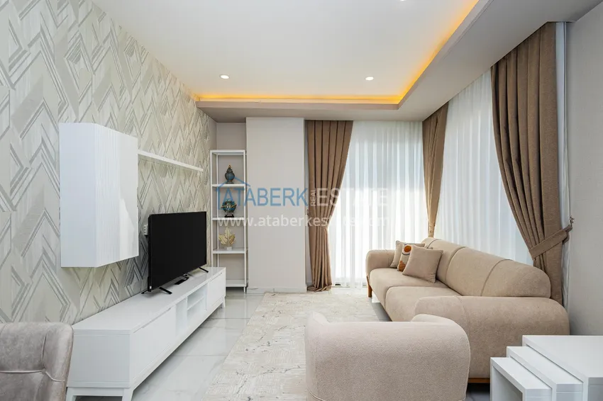 Kupuj  Apartament 1+1 z widokiem na twierdzę Kale — centrum Alanyi, nowy kompleks 9 