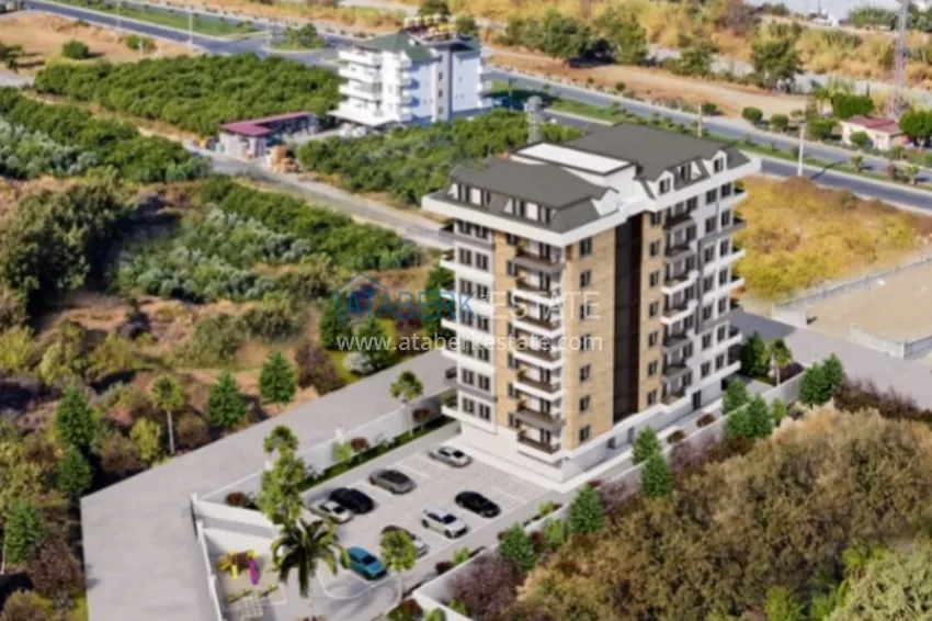 Apartament 1+1 z nowymi meblami w komfortowym kompleksie — dzielnica Demirtash, Alanya 1 