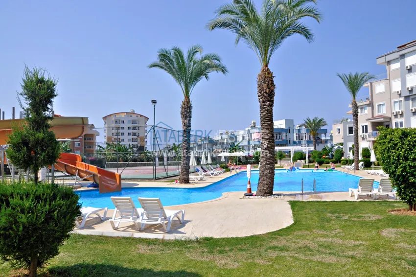 Apartament 2+1 z dużym tarasem w dzielnicy Cikcilli, Alanya — nieruchomość na zezwolenie na pobyt 10 
