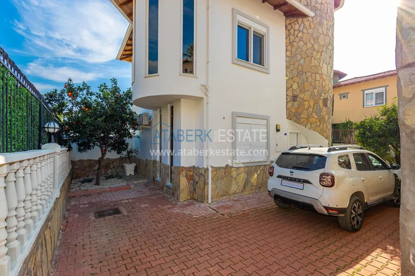 3+1 panoramiczna prywatna willa z meblami i basenem w Tepe, Alanya - odpowiednia na zezwolenie na pobyt 10 