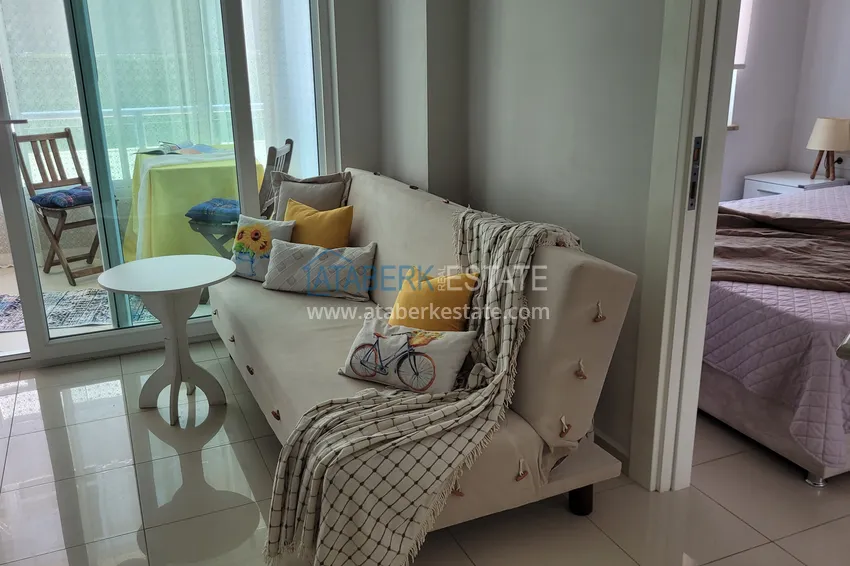 Kupuj  Kompaktowy apartament pod klucz z przeszklonym balkonem 400 metrów od morza - Alanya, dzielnica Oba 16 