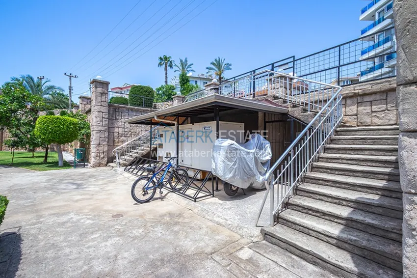 Apartament 2+1 z dużym tarasem w dzielnicy Cikcilli, Alanya — nieruchomość na zezwolenie na pobyt 15 