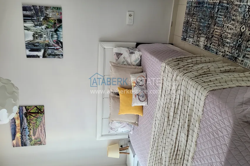 Kupuj  Kompaktowy apartament pod klucz z przeszklonym balkonem 400 metrów od morza - Alanya, dzielnica Oba 18 
