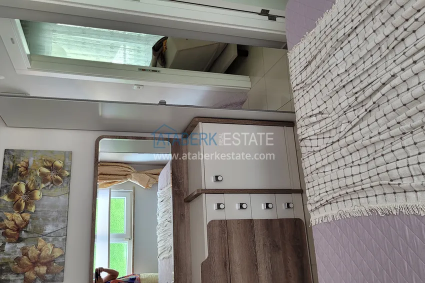 Kupuj  Kompaktowy apartament pod klucz z przeszklonym balkonem 400 metrów od morza - Alanya, dzielnica Oba 19 