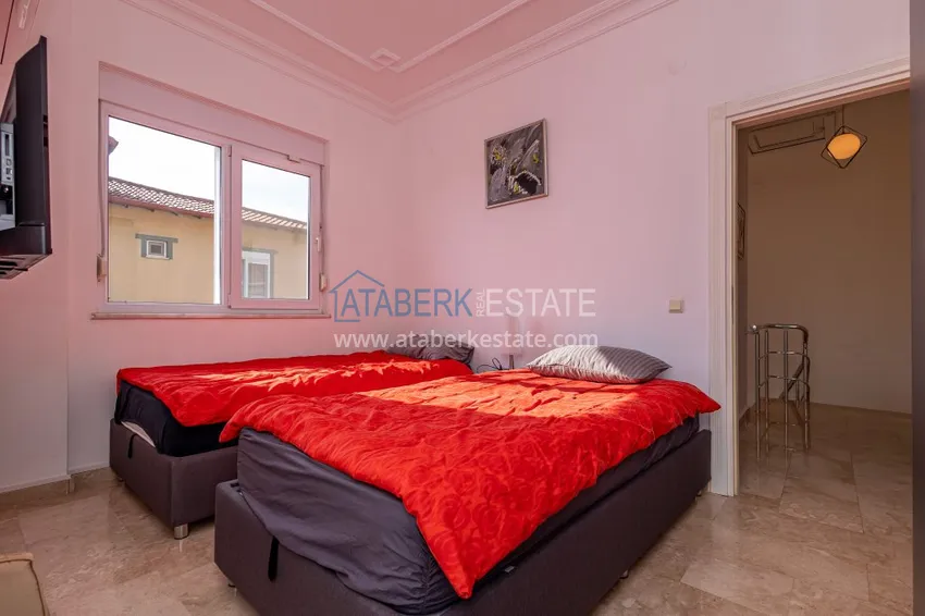Kupuj  3+1 panoramiczna prywatna willa z meblami i basenem w Tepe, Alanya - odpowiednia na zezwolenie na pobyt 20 