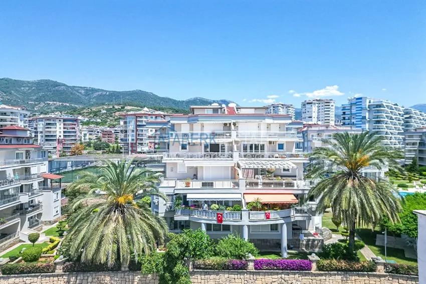Apartament 2+1 z dużym tarasem w dzielnicy Cikcilli, Alanya — nieruchomość na zezwolenie na pobyt 3 