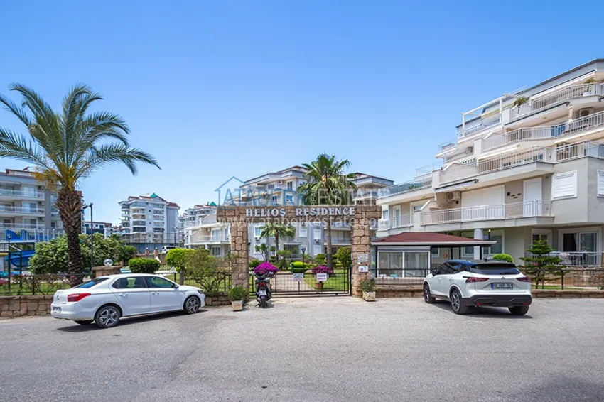 Apartament 2+1 z dużym tarasem w dzielnicy Cikcilli, Alanya — nieruchomość na zezwolenie na pobyt 5 