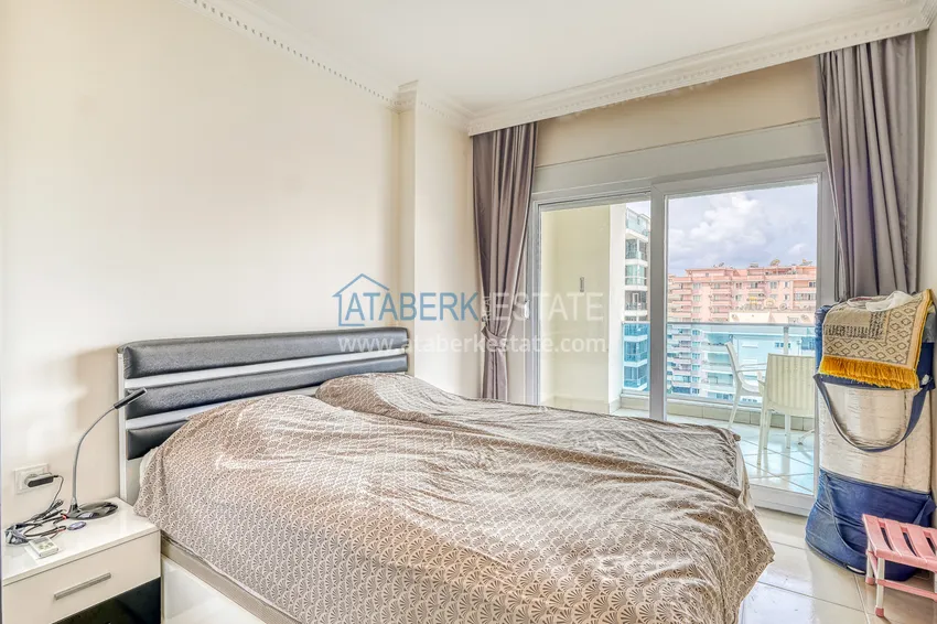Kupuj  Apartament 1+1 z meblami i widokiem na morze w luksusowym kompleksie — Alanya, dzielnica Mahmutlar  11 
