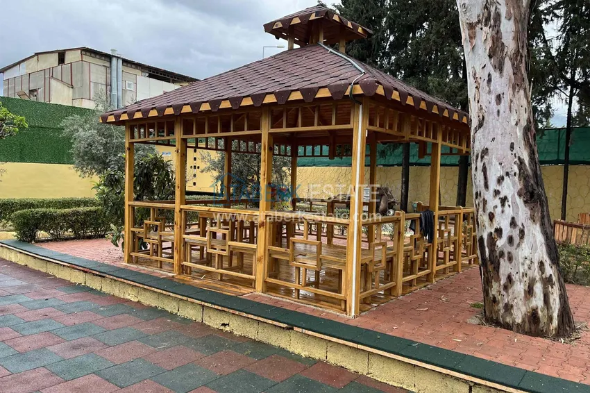 Linear 3+1 apartament w luksusowym kompleksie przy plaży — Centrum Alanya 13 