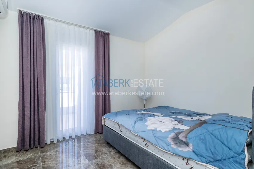 Kupuj  Umeblowany penthouse 2+1 z meblami i widokiem na morze — Avsallar, Alanya 13 
