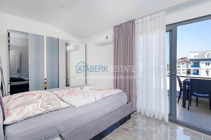 Kupuj  Umeblowany penthouse 2+1 z meblami i widokiem na morze — Avsallar, Alanya 14 