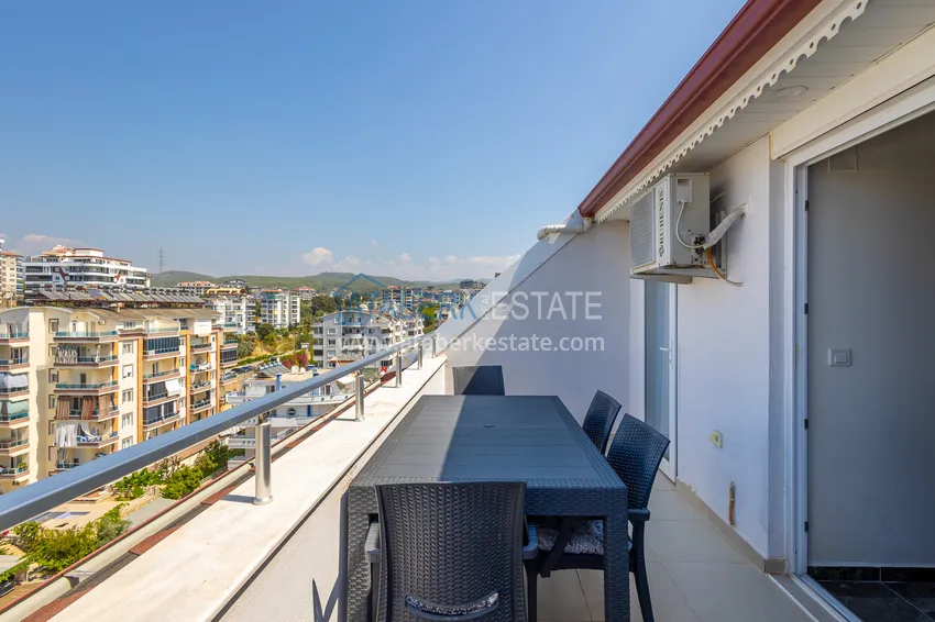Kupuj  Umeblowany penthouse 2+1 z meblami i widokiem na morze — Avsallar, Alanya 16 