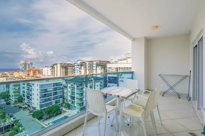Kupuj  Apartament 1+1 z meblami i widokiem na morze w luksusowym kompleksie — Alanya, dzielnica Mahmutlar  16 