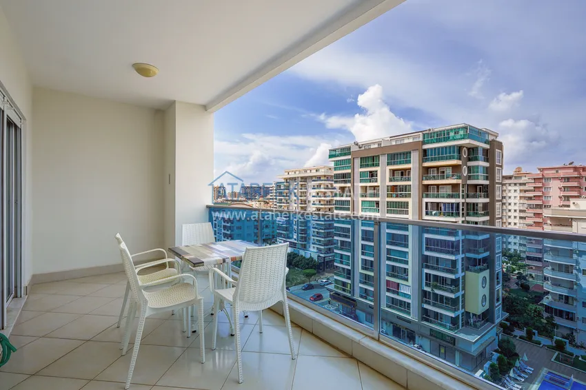 Kupuj  Apartament 1+1 z meblami i widokiem na morze w luksusowym kompleksie — Alanya, dzielnica Mahmutlar  17 
