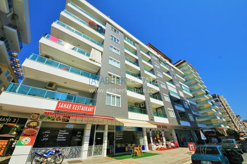 Umeblowane mieszkanie z dwiema sypialniami w przytulnym kompleksie - Mahmutlar, Alanya 2 