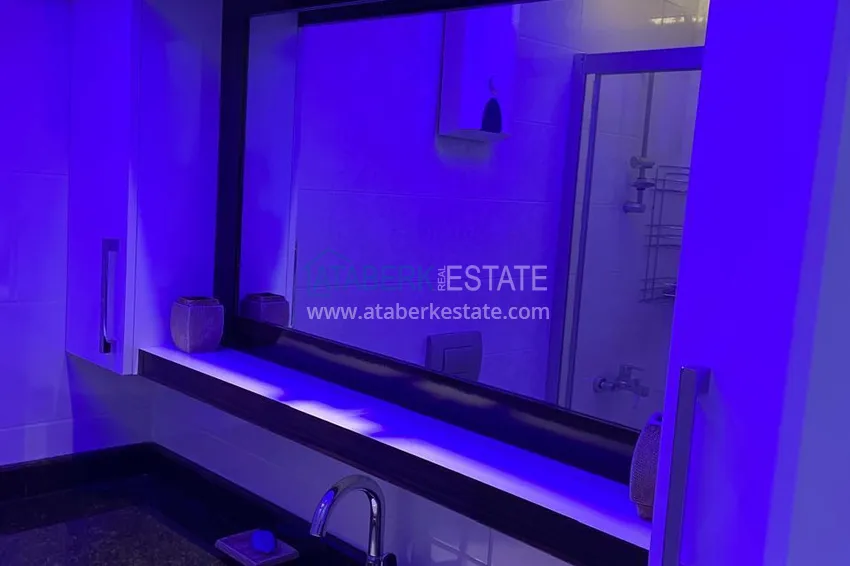 Kupuj  Umeblowany apartament 1+1 z ciepłą podłogą i przeszklonym balkonem — Mahmutlar, Alanya 7 