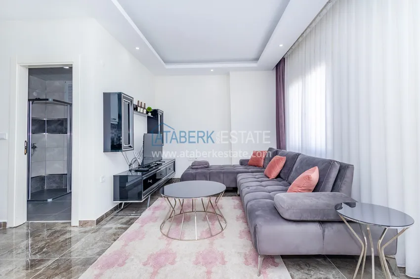 Kupuj  Umeblowany penthouse 2+1 z meblami i widokiem na morze — Avsallar, Alanya 7 