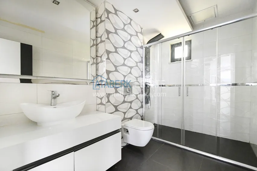 Kupuj  Duplex z dostępem do ogrodu, meble w kompleksie premium — dzielnica Kargicak, Alanya 17 
