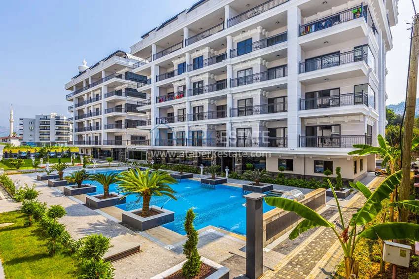 Dobrze wykończony dwupoziomowy penthouse z prawem do obywatelstwa - Kargicak, Alanya 1 