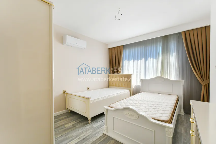 Kupuj  Duplex z dostępem do ogrodu, meble w kompleksie premium — dzielnica Kargicak, Alanya 23 