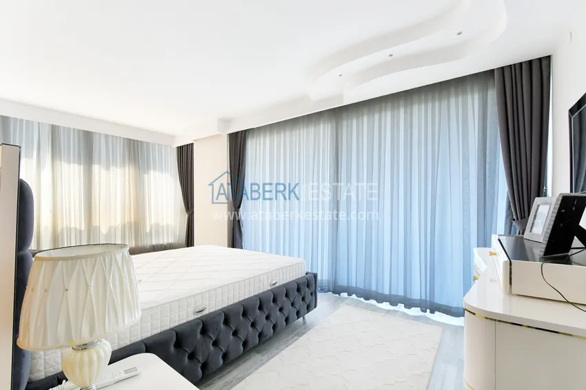 Kupuj  Duplex z dostępem do ogrodu, meble w kompleksie premium — dzielnica Kargicak, Alanya 27 