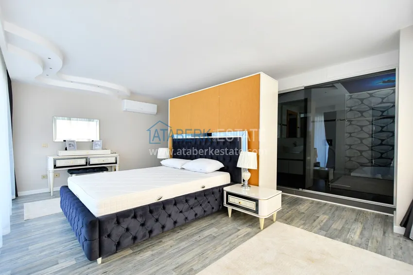 Kupuj  Duplex z dostępem do ogrodu, meble w kompleksie premium — dzielnica Kargicak, Alanya 29 