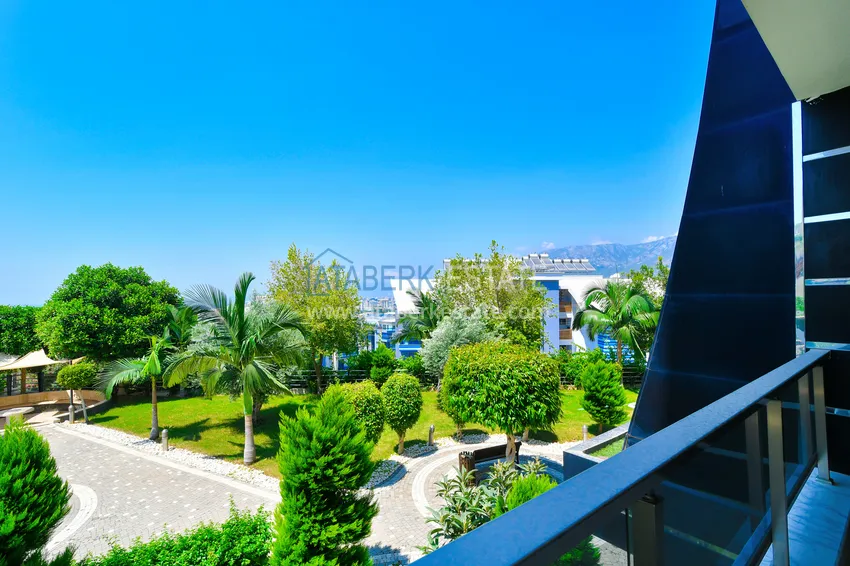 Kupuj  Duplex z dostępem do ogrodu, meble w kompleksie premium — dzielnica Kargicak, Alanya 34 