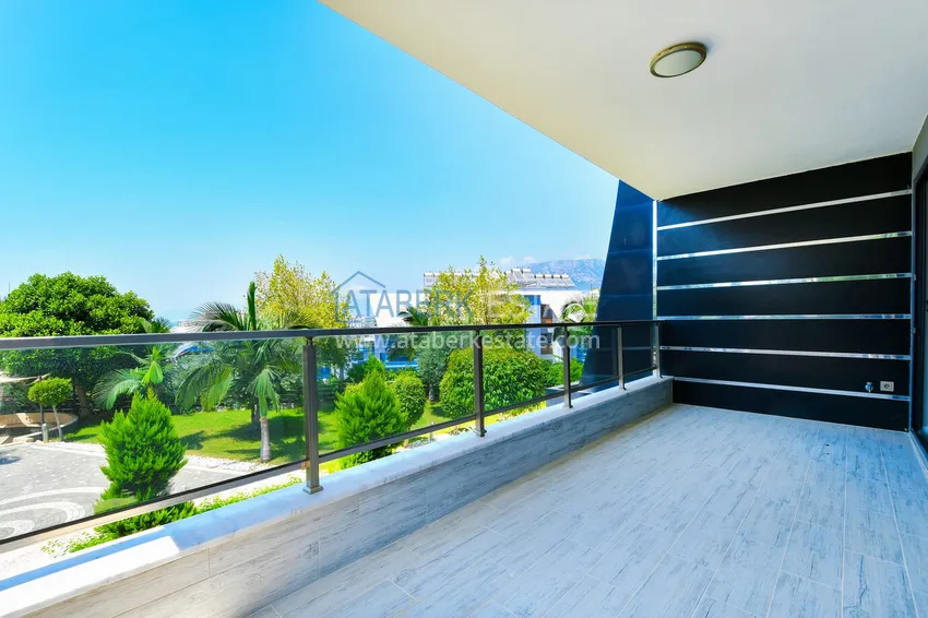 Kupuj  Duplex z dostępem do ogrodu, meble w kompleksie premium — dzielnica Kargicak, Alanya 38 