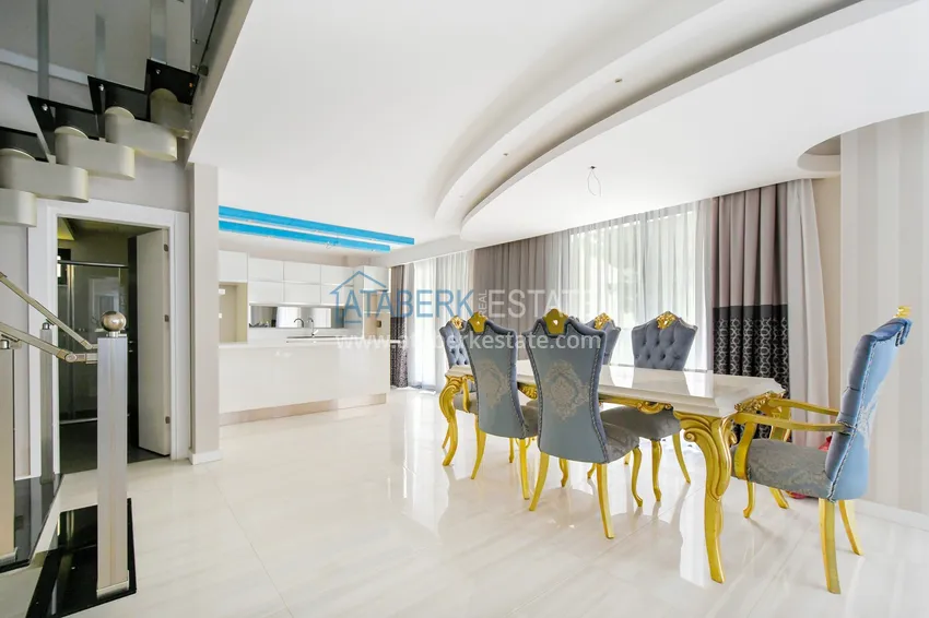Kupuj  Duplex z dostępem do ogrodu, meble w kompleksie premium — dzielnica Kargicak, Alanya 5 