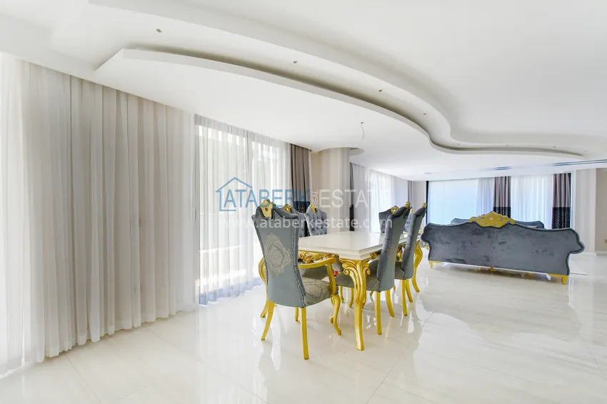 Kupuj  Duplex z dostępem do ogrodu, meble w kompleksie premium — dzielnica Kargicak, Alanya 7 