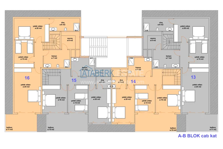 Kupuj taniej Dobrze wykończony dwupoziomowy penthouse z prawem do obywatelstwa - Kargicak, Alanya 2 