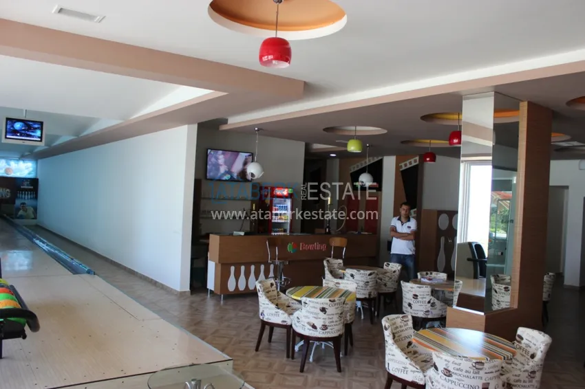 Długoterminowy wynajem apartamentu 2+1 z widokiem na basen — Alanya, Avsallar A9 17 