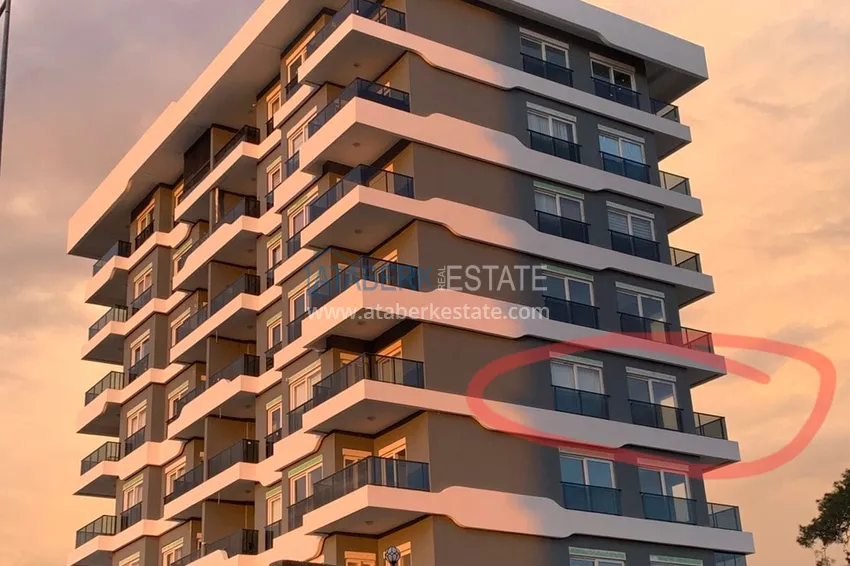 Apartament 1+1 z pięknym wykończeniem w nowoczesnym kompleksie — dzielnica Avsallar, Alanya 3 