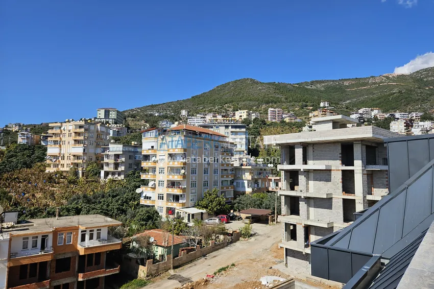 Kupuj  Panoramiczny dwupoziomowy penthouse w kompleksie butikowym - centrum Alanyi, plaża Kleopatra 27 