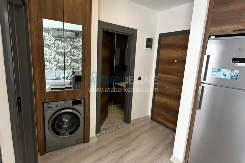 Kupuj Umeblowany apartament z jedną sypialnią w kompleksie z infrastrukturą hotelową — Alanya, Mahmutlar 4