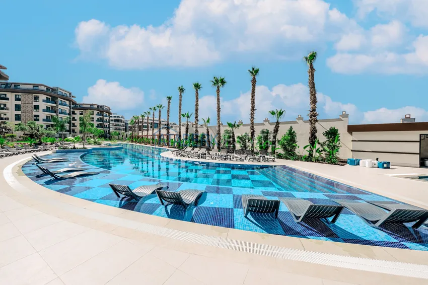 Nowoczesny kompleks mieszkaniowy o dużym potencjale inwestycyjnym — Alanya, dzielnica Oba  4 