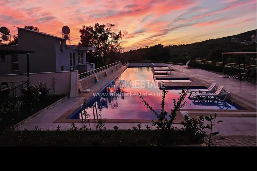 Apartament 1+1 z pięknym wykończeniem w nowoczesnym kompleksie — dzielnica Avsallar, Alanya 9 
