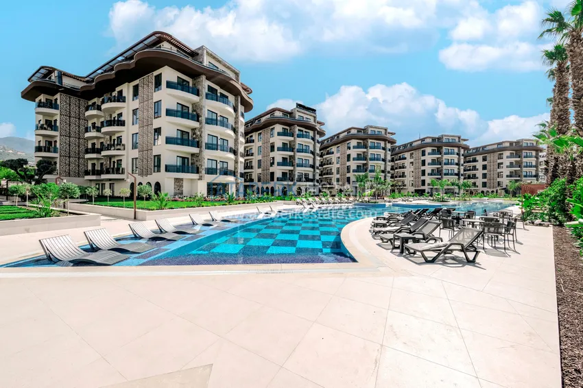 Nowoczesny kompleks mieszkaniowy o dużym potencjale inwestycyjnym — Alanya, dzielnica Oba  3 