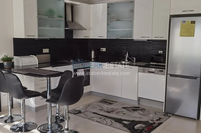 Kupuj  Długoterminowy wynajem apartamentu 2+1 z widokiem na basen — Alanya, Avsallar A9 8 