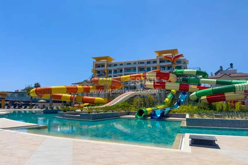 Umeblowane mieszkanie 2+1 XL z pralnią w luksusowym kompleksie — Alanya, Turkler. Nadaje się do zezwolenia na pobyt 27 